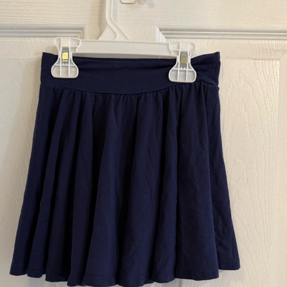 Splendid Dark Blue Skater Skirt